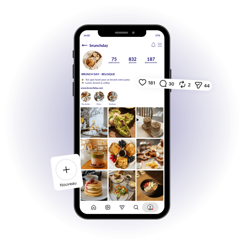 Audit Instagram Communication Réseaux sociaux June Studio